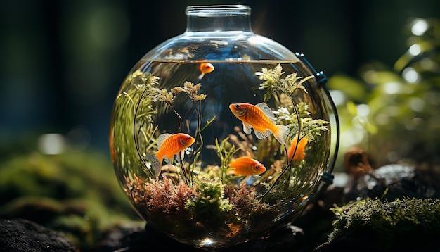 Decorações temáticas para aquários