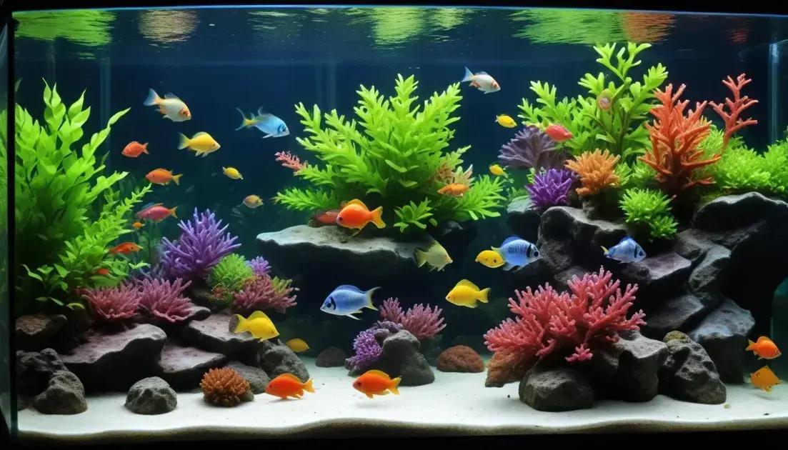 Como lidar com problemas comuns em aquários: dicas essenciais