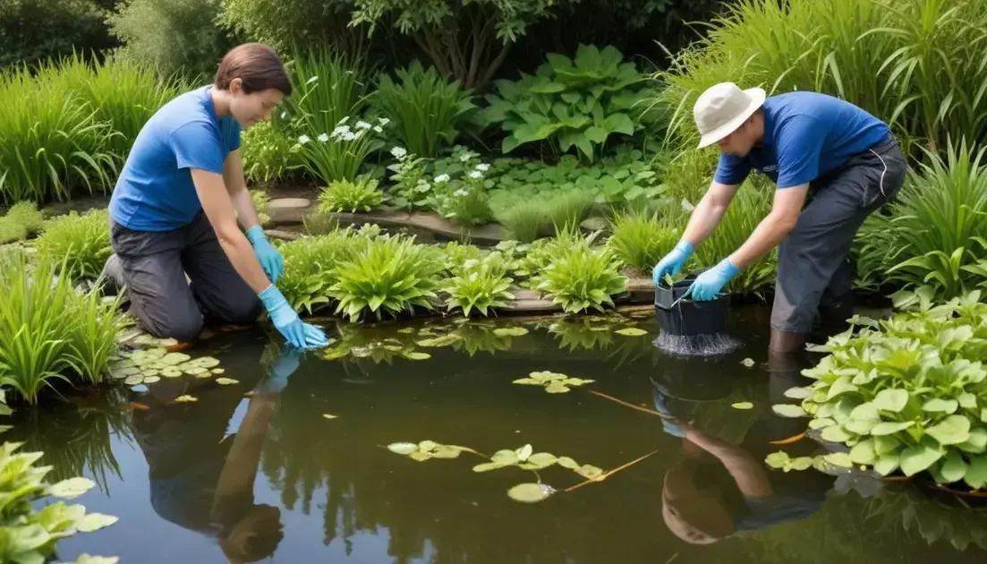 importância da manutenção regular dos espaços aquáticos