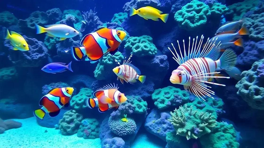 Principais tipos de peixes para aquários marinhos Principais tipos de peixes para aquários marinhos