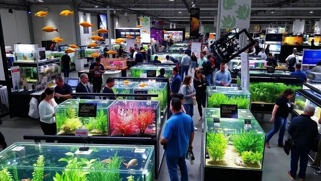 Principais feiras e eventos de aquarismo em 2024