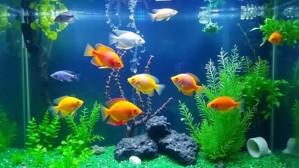 Como montar uma rotina de manutenção eficiente no aquário