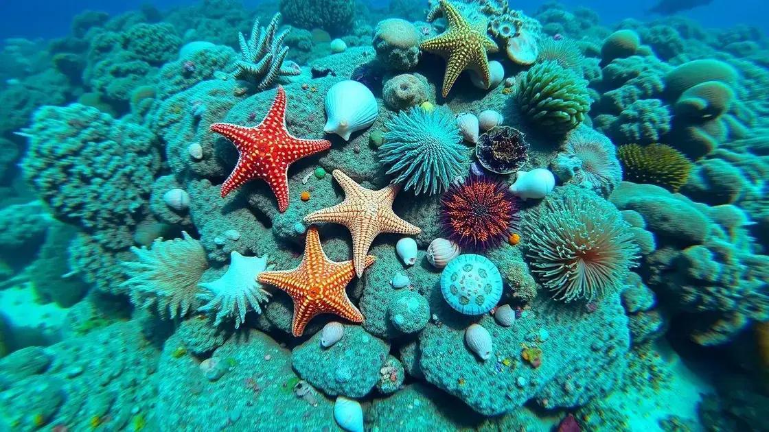 Invertebrados: as criaturas que sustentam a vida marinha