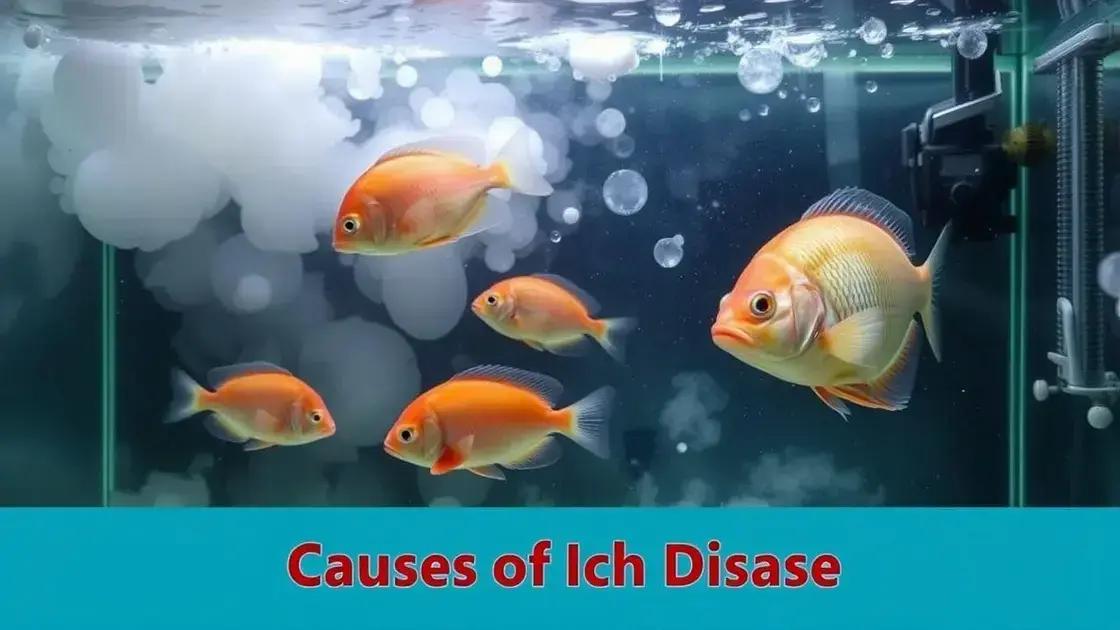 Causas da doença dos pontos brancos em aquários