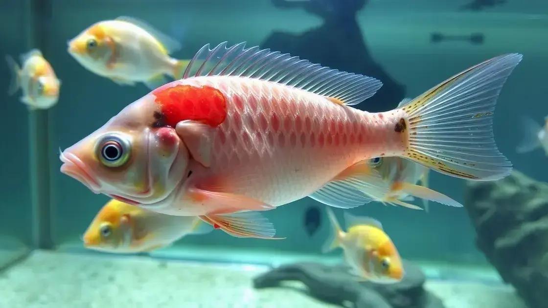 Sinais de que seus peixes estão doentes