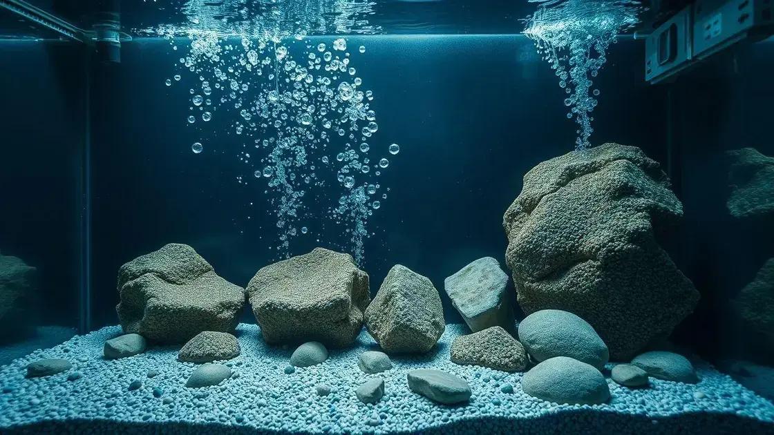 Bombas de ar e pedras porosas para aquários: tudo o que você precisa saber