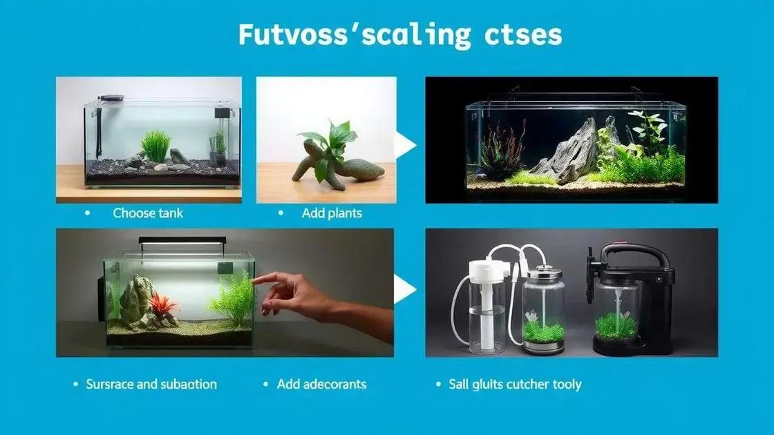 Como montar um aquário adequado Como montar um aquário adequado