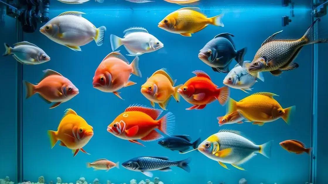 Os peixes mais populares para aquários