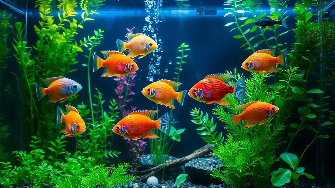 Peixes ideais para aquários plantados: conheça as melhores opções