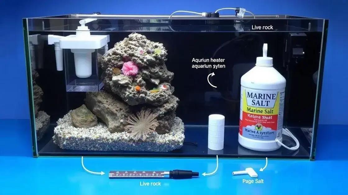 Como montar um aquário para peixes marinhos Como montar um aquário para peixes marinhos