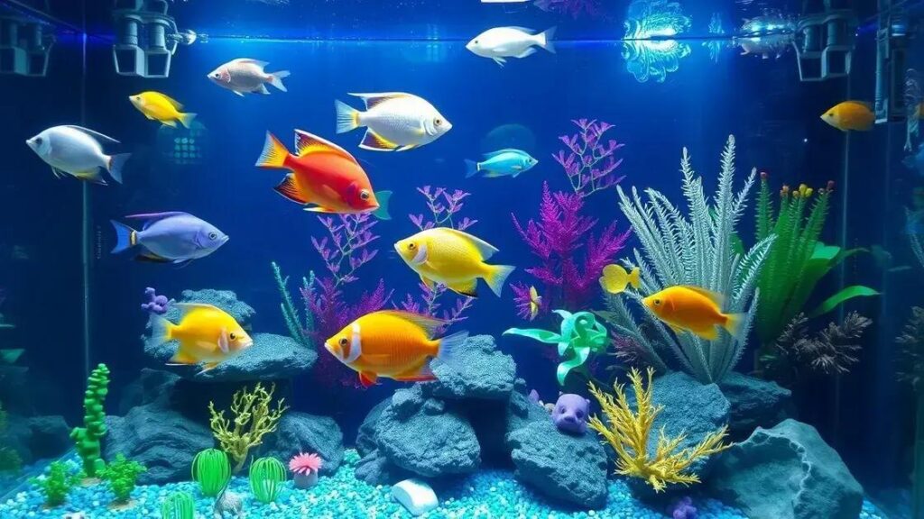 Peixes exóticos para aquários temáticos: encantamento e variedade