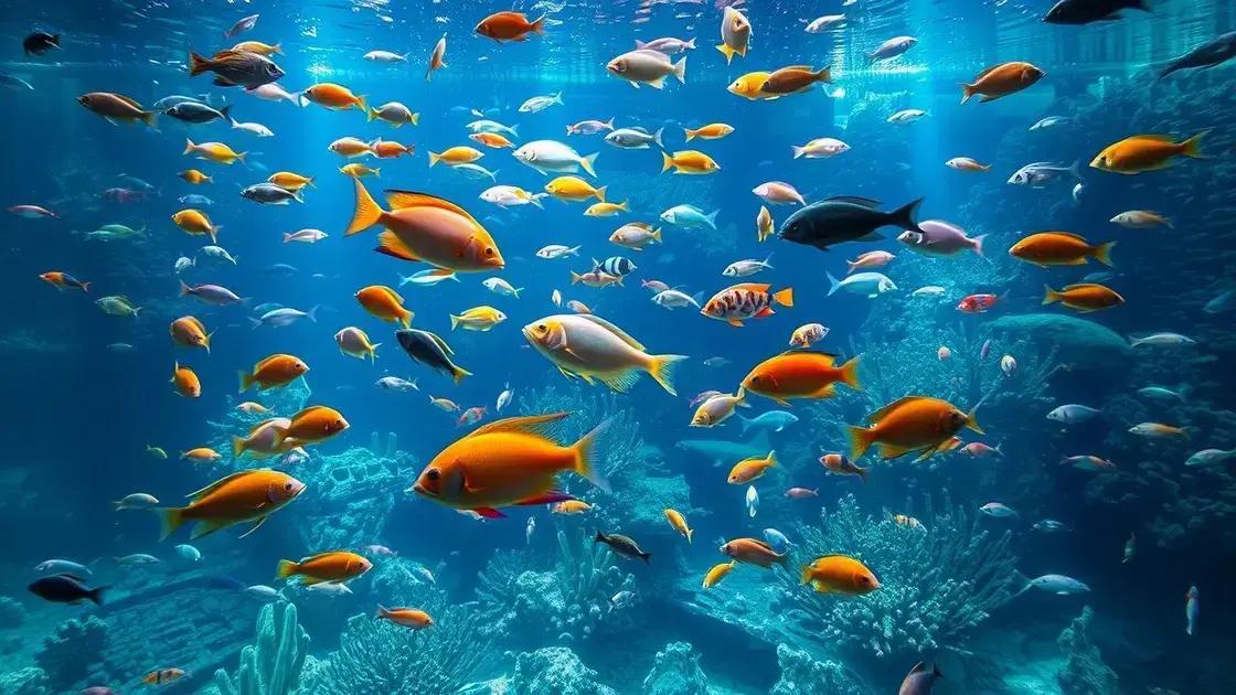 Espécies de peixes para aquários de grande porte: descubra as melhores opções