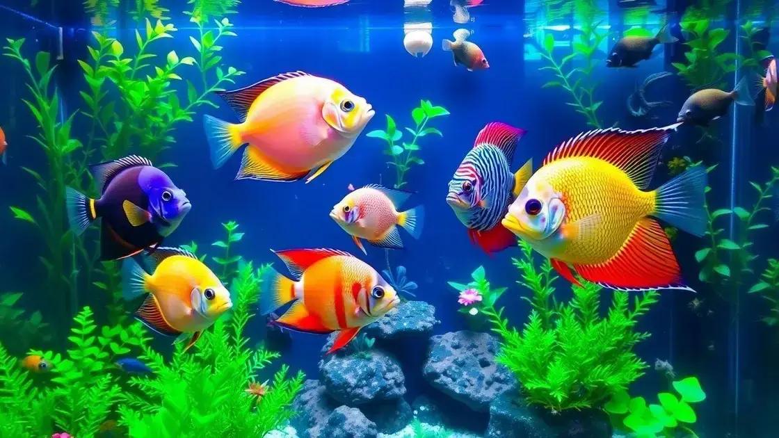 Espécies mais populares para aquários de grande porte Espécies mais populares para aquários de grande porte