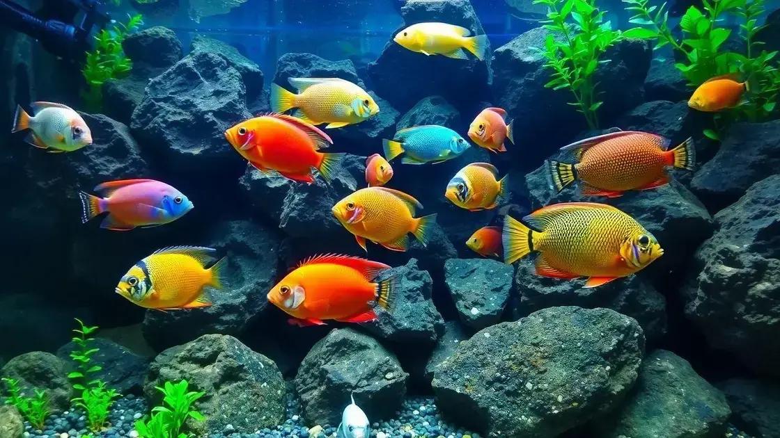 Como montar um aquário de ciclídeos africanos: Dicas essenciais