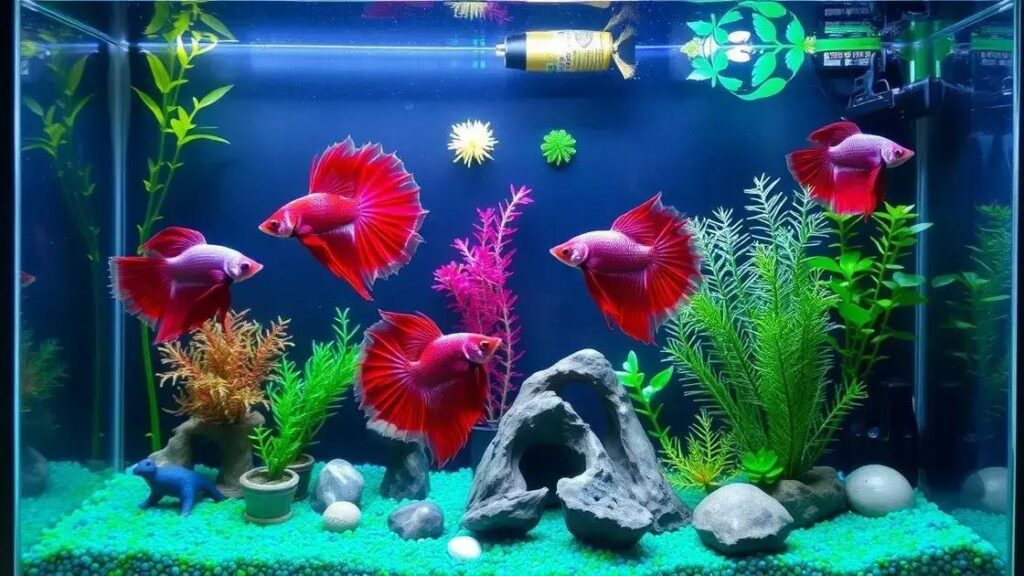 Aquários temáticos com peixes bettas: crie um espaço único em casa