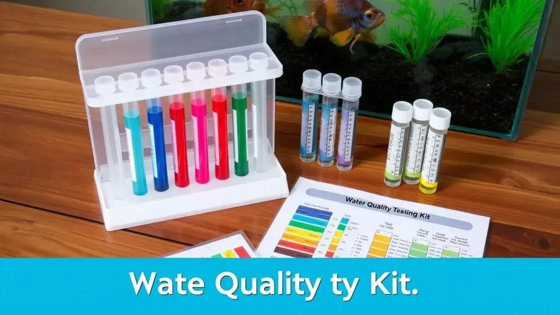 Kits de teste para qualidade da água de aquário: a segurança dos seus peixes