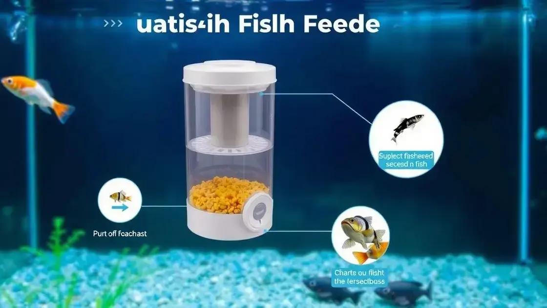Alimentadores automáticos para peixes: a solução ideal para aquaristas