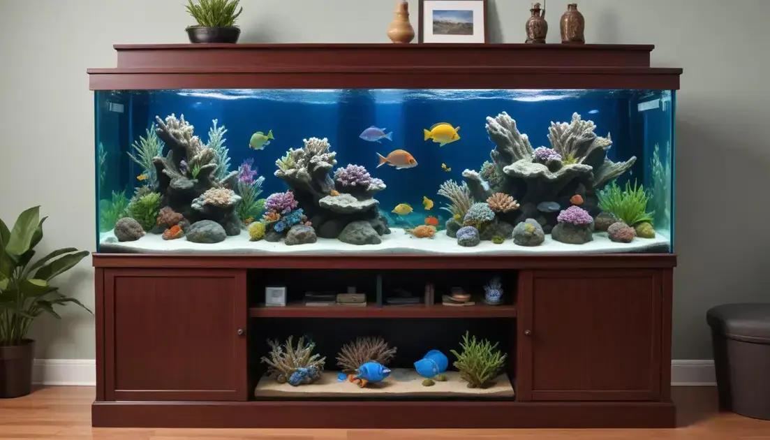 Dicas de manutenção para móveis de aquário