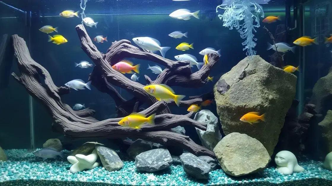 Ideias para aquários temáticos com troncos e rochas incríveis