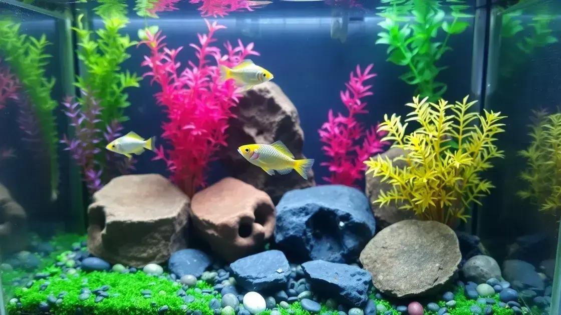 Como montar um aquário de peixes anões e criar um ecossistema perfeito