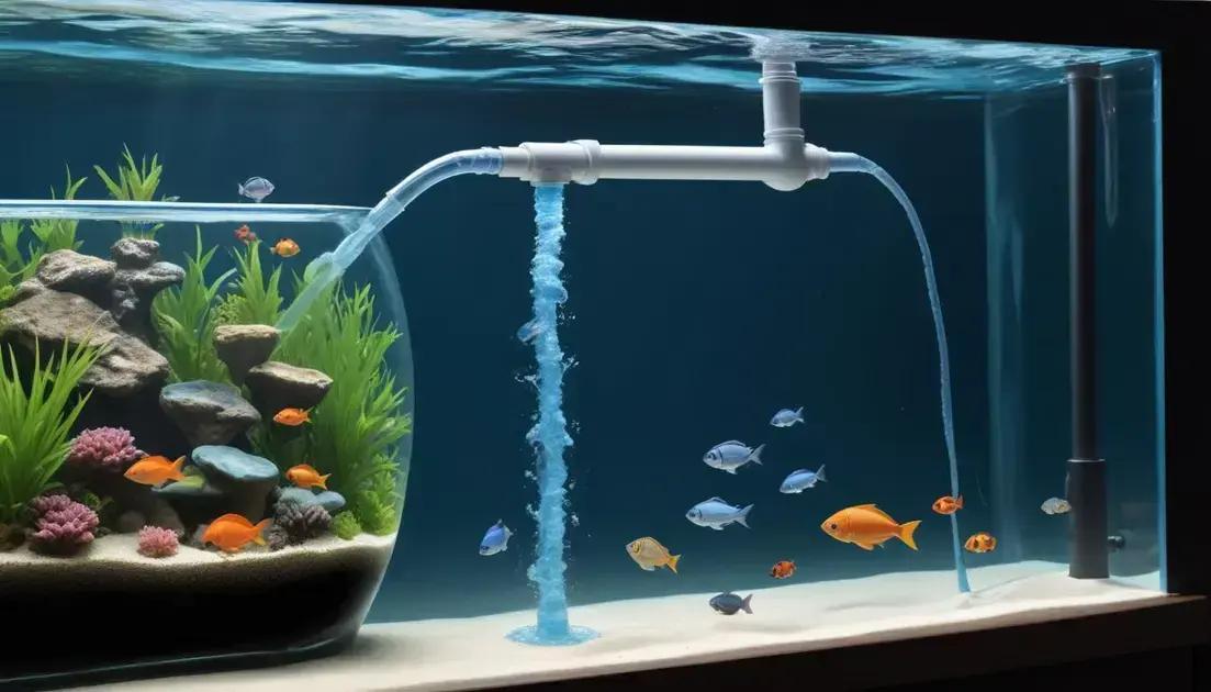 Como funciona o sifão para aquários? Como funciona o sifão para aquários?