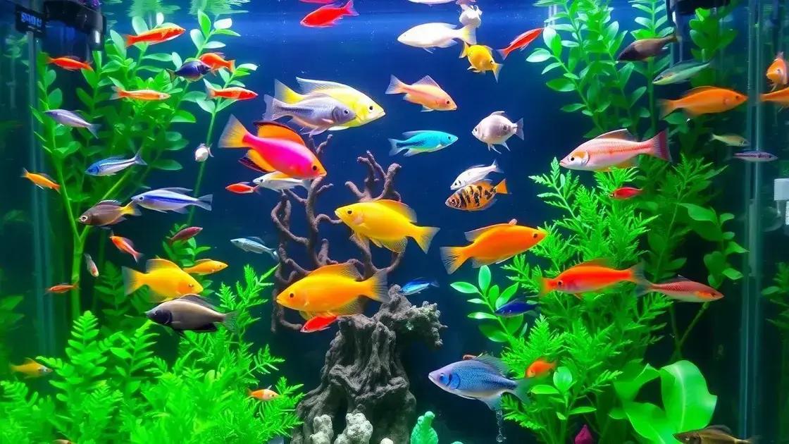 Principais espécies de peixes para aquários comunitários Principais espécies de peixes para aquários comunitários