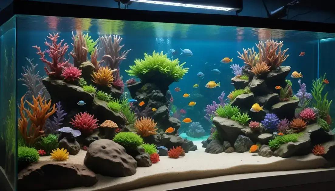 Melhores decorações para aquário: transforme seu espaço aquático