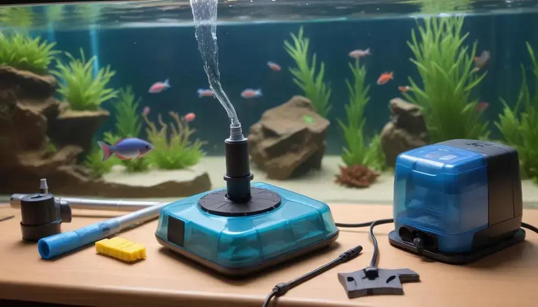 Manutenção adequada para bombas de ar