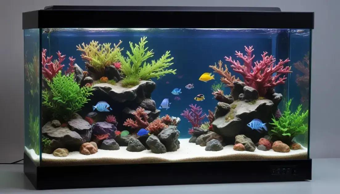 Acessórios indispensáveis para aquários temáticos