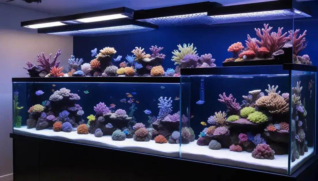 Principais tipos de acessórios para aquários marinhos Principais tipos de acessórios para aquários marinhos