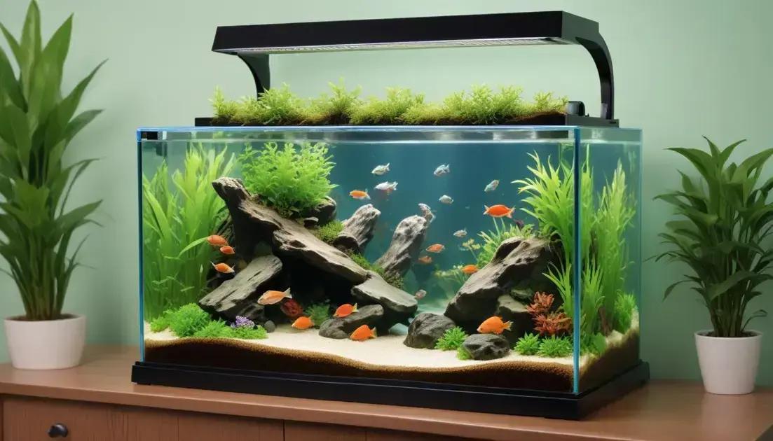 Kits de aquário completo para iniciantes: tudo que você precisa saber