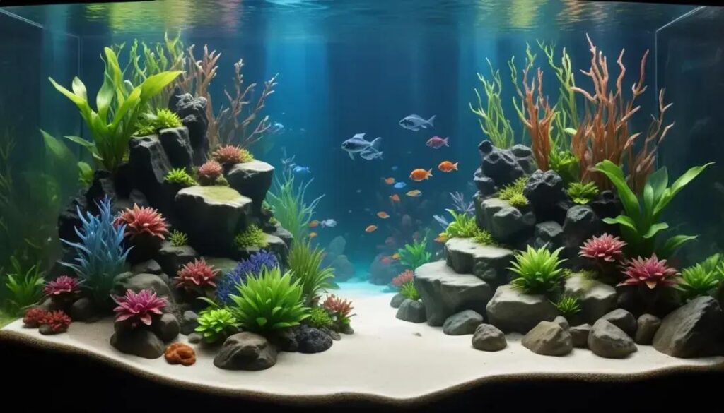 Decoração de fundo para aquário: crie um ambiente perfeito para seus peixes