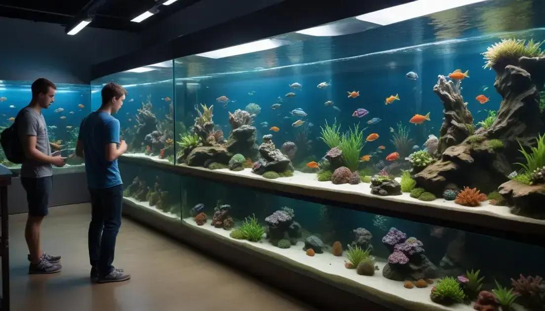 Erros comuns na decoração de aquários e como evitá-los Erros comuns na decoração de aquários e como evitá-los