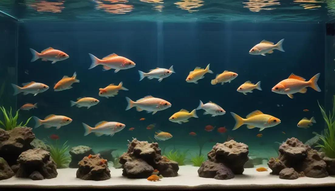 Erros comuns ao alimentar peixes de aquário Erros comuns ao alimentar peixes de aquário