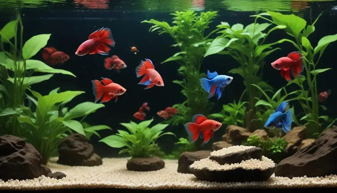 Melhores tipos de ração para peixe beta