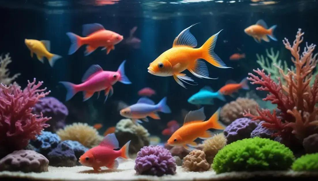 Benefícios do alimento vivo na dieta dos peixes