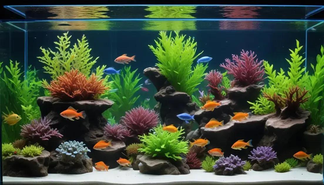 Dicas para manter a saúde do aquário Dicas para manter a saúde do aquário