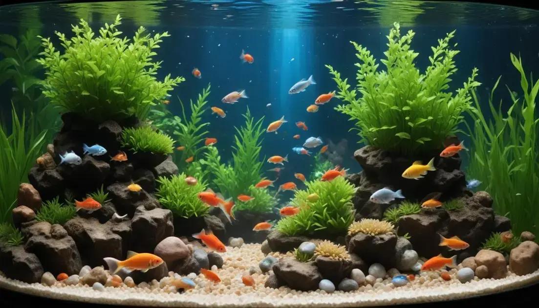 Tipos de ração recomendados para guppys