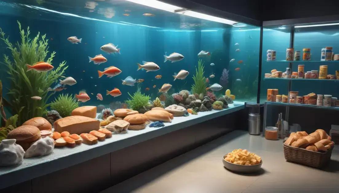 Alimentos a evitar para manter seu peixe saudável Alimentos a evitar para manter seu peixe saudável
