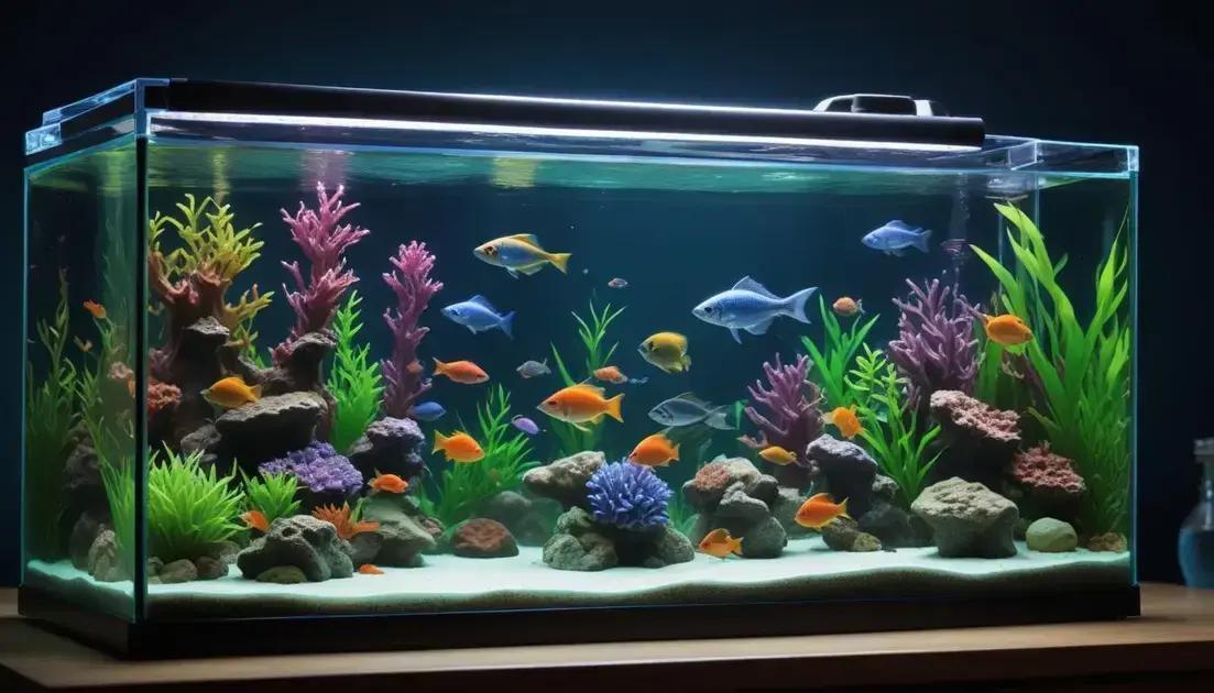 Dicas para manter a qualidade da água dos aquários Dicas para manter a qualidade da água dos aquários