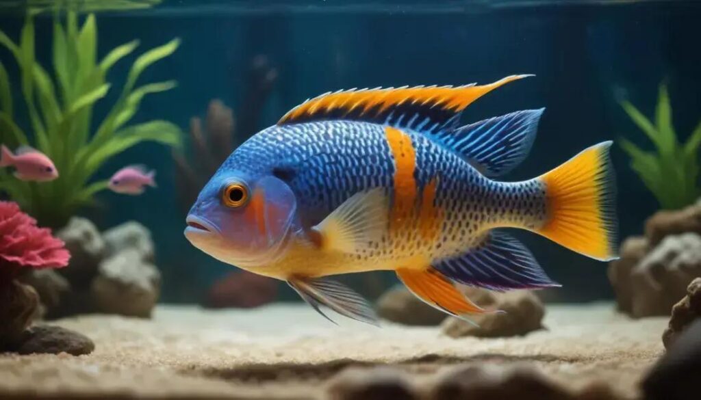 Alimentação de peixe ciclídeo: o guia completo para cuidar do seu aquário