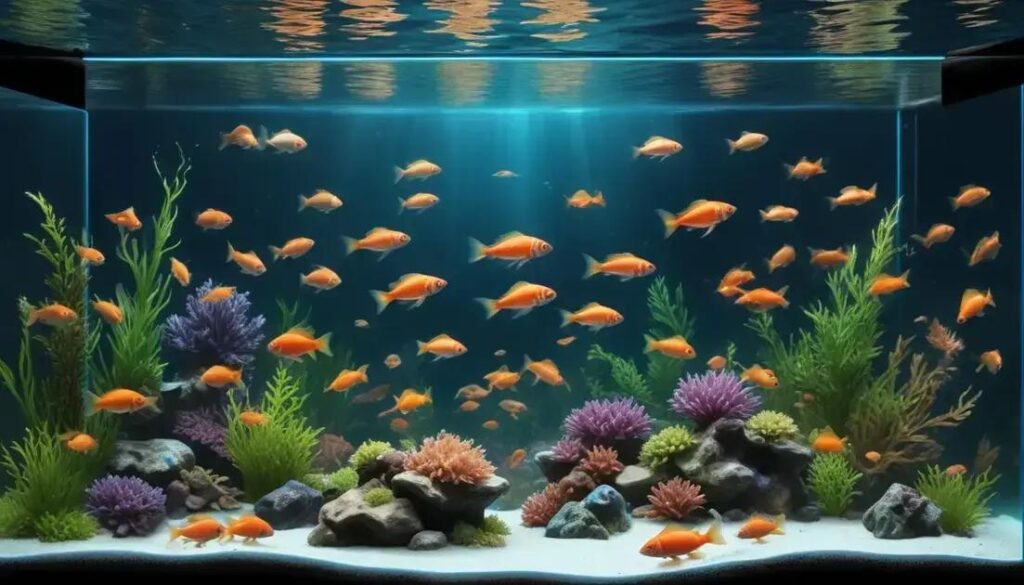 Excesso de ração no aquário: o que fazer para evitar problemas