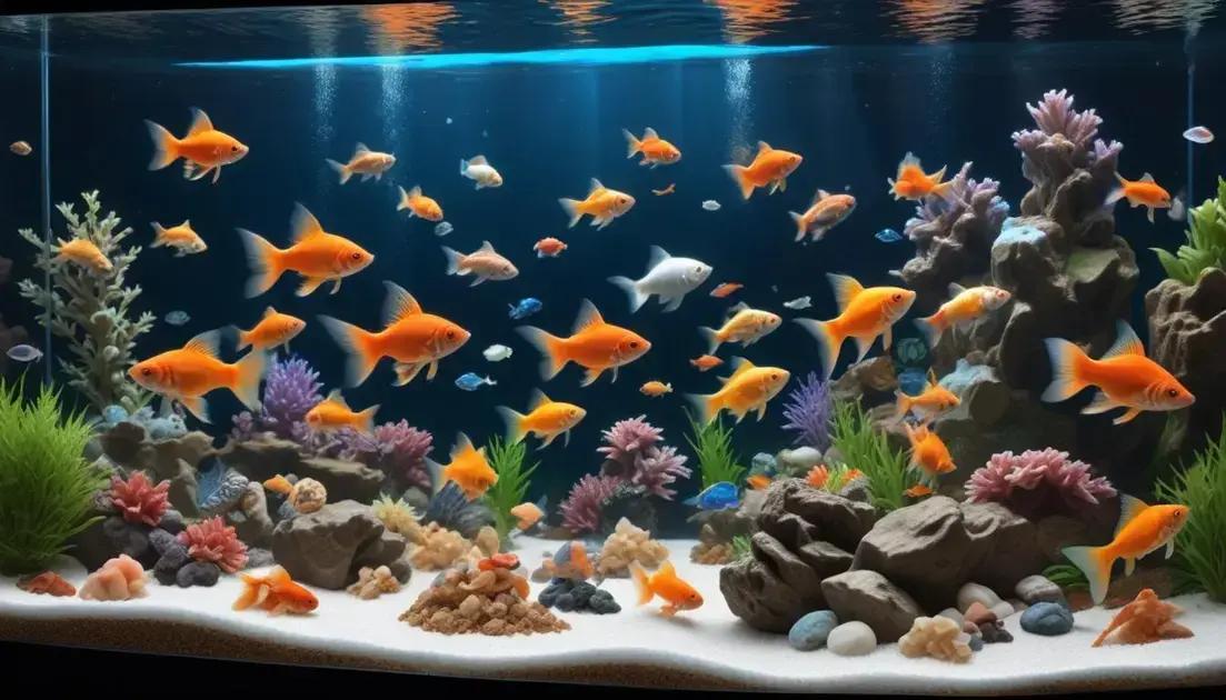 Tipos de ração mais adequados para peixes kinguios Tipos de ração mais adequados para peixes kinguios