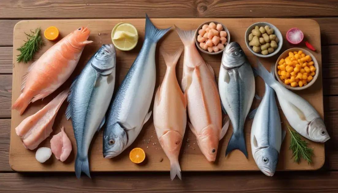 Alimentos congelados para peixes: Como escolher e armazenar corretamente