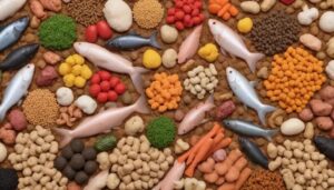 Importância da variedade na alimentação dos peixes para sua saúde