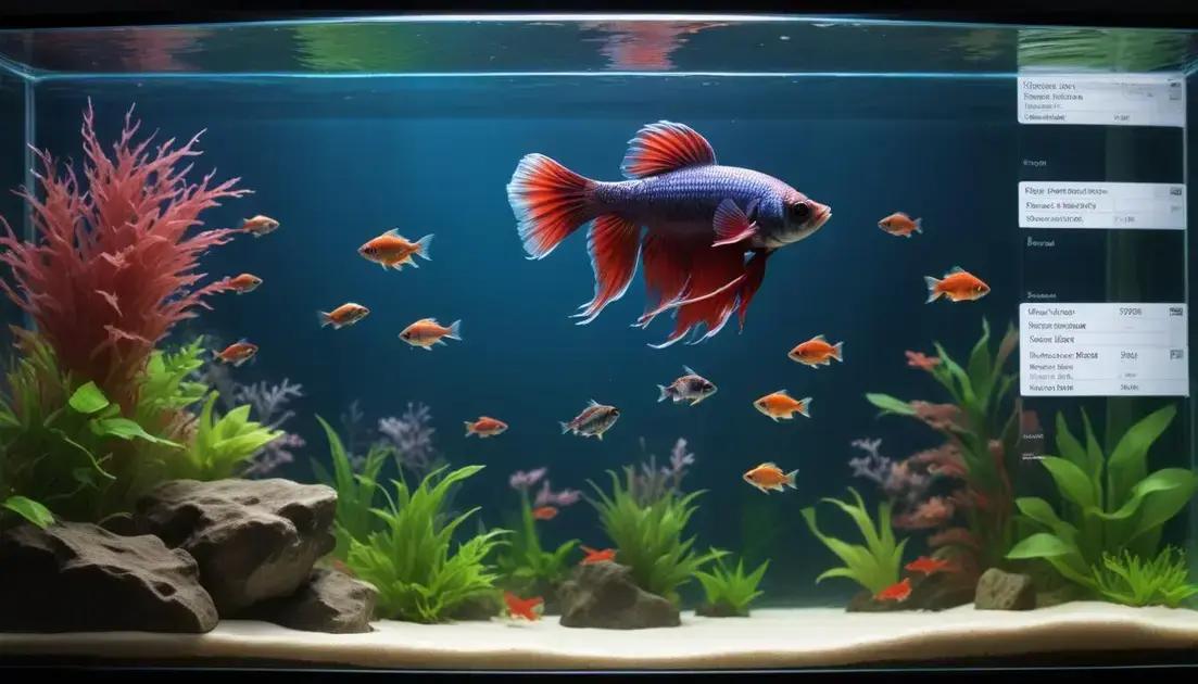 Frequência de alimentação para filhotes de betta