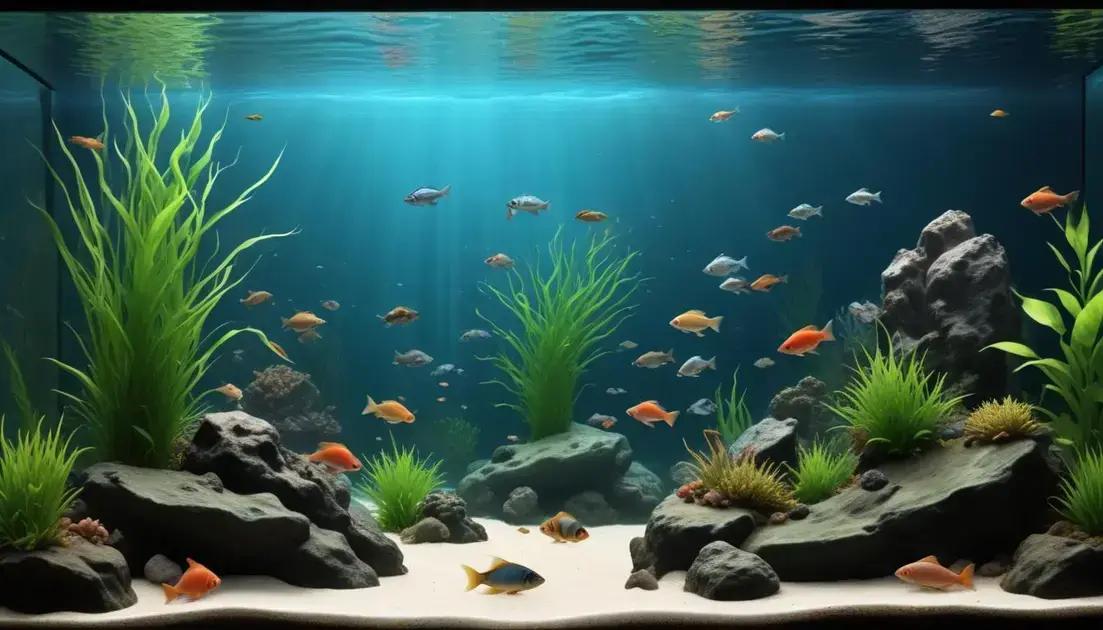 Cuidados na alimentação de peixes de aquário Cuidados na alimentação de peixes de aquário