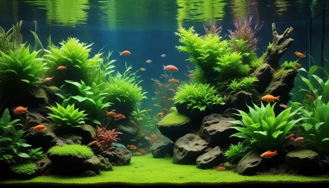Benefícios de ter um aquário plantado Benefícios de ter um aquário plantado