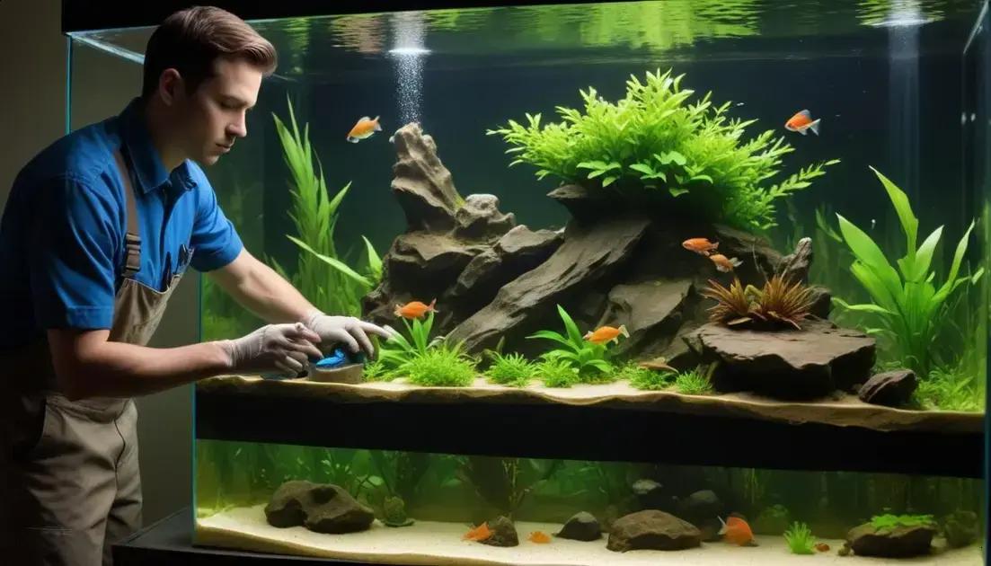 Manutenção simples: como cuidar do seu aquário Manutenção simples: como cuidar do seu aquário