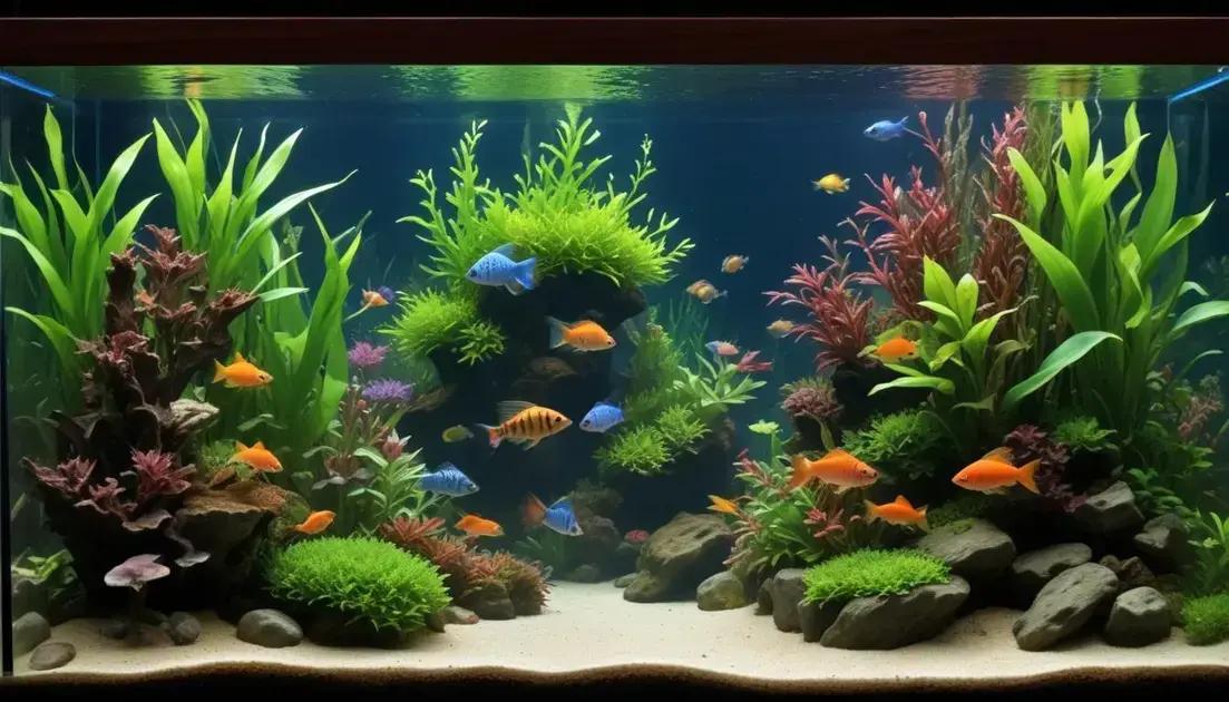 Benefícios de ter peixes de fundo no aquário